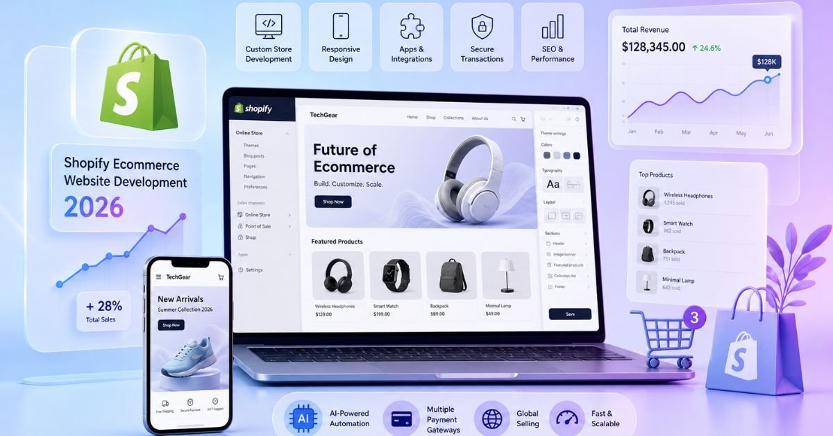 Shopify Ecommerce Website Development
